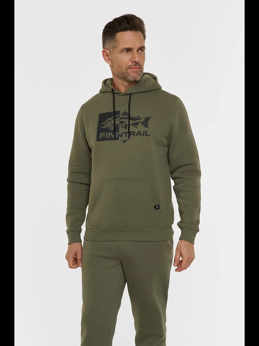 Худи с капюшоном FISH оверсайз