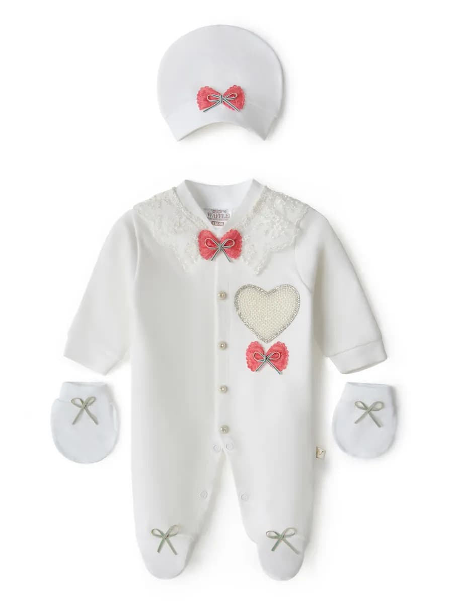 Боди для новорожденных с длинным рукавом набор