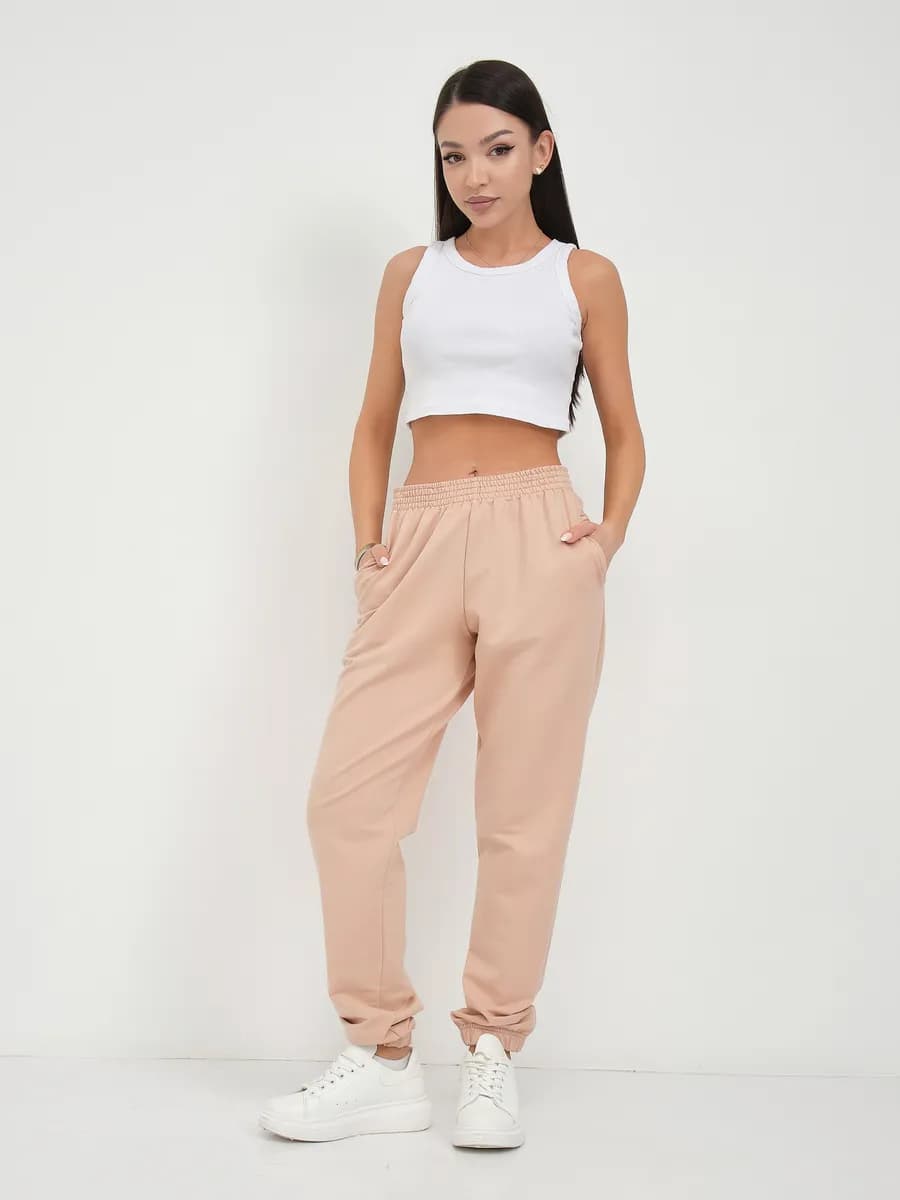 Брюки спортивные свободные джоггеры