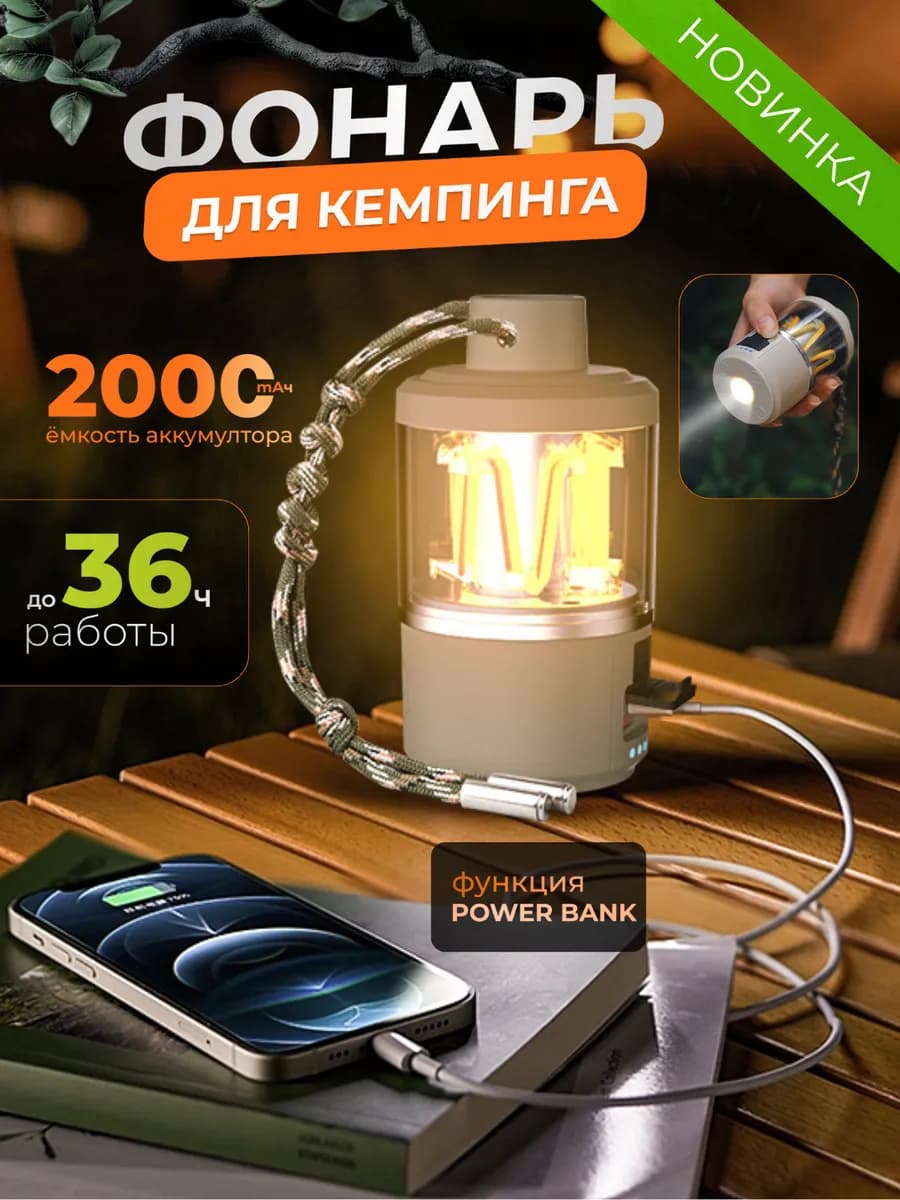 Фонарь туристический - фото 1