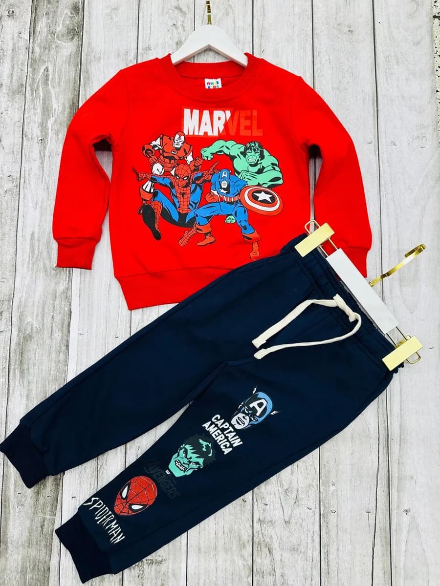 Костюм спортивный в садик марвел для мальчика