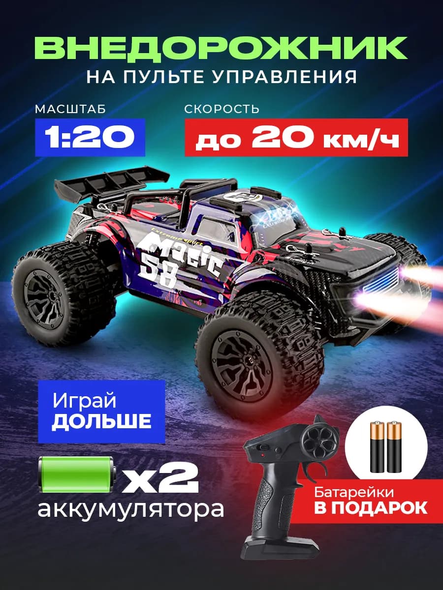 Машинка на пульте управления Джип