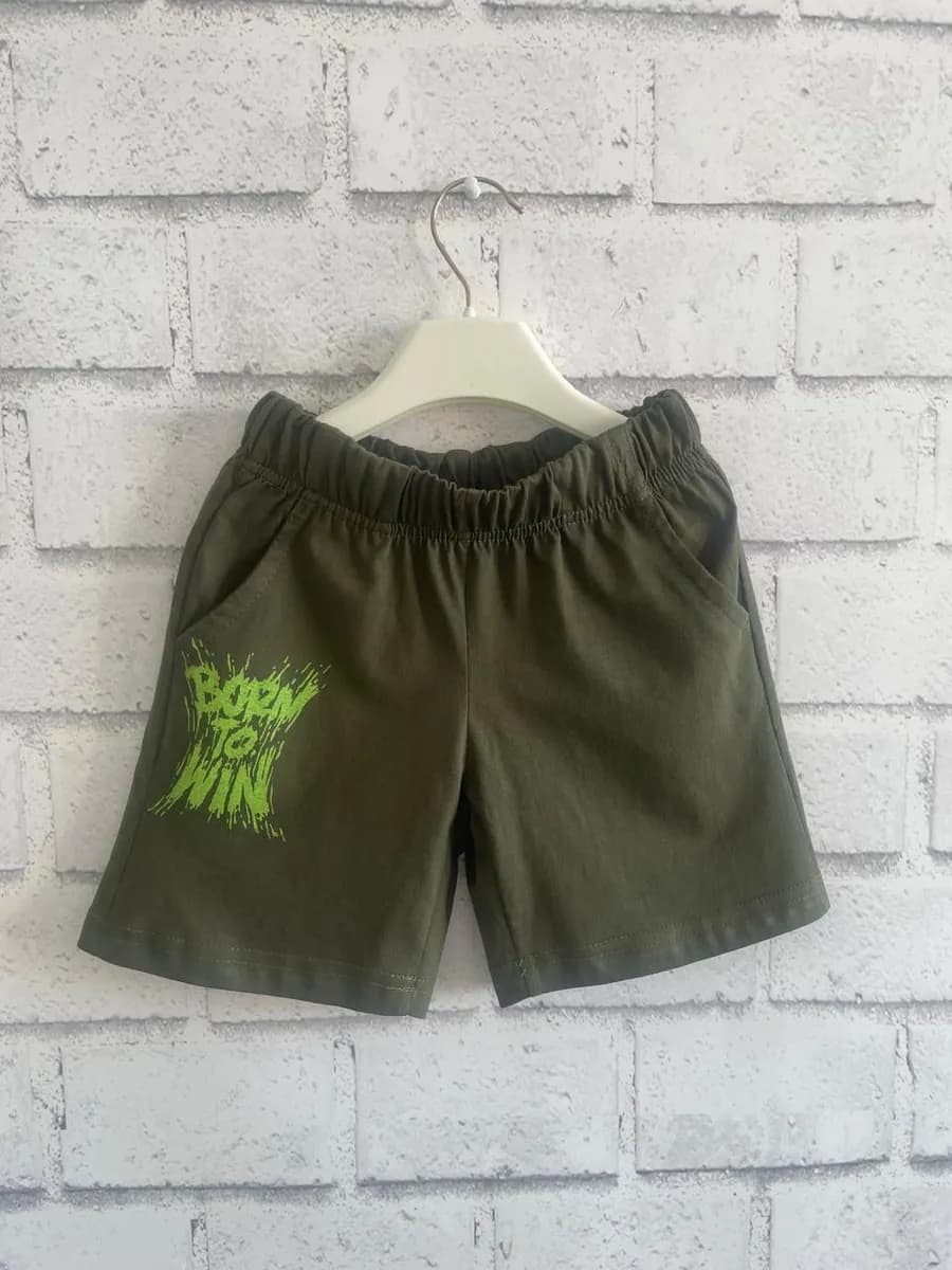 Шорты детские трикотажные в сад для дома