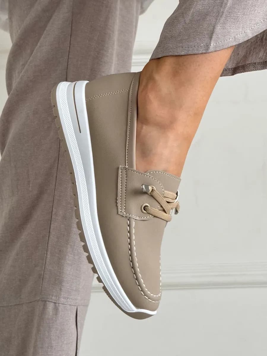 Мокасины летние мягкие