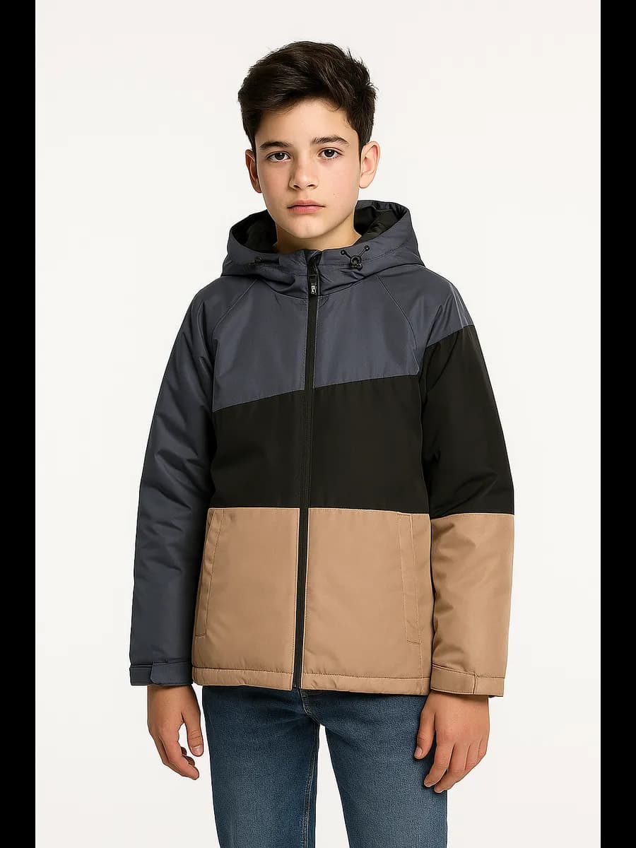 Куртка утепленная серая