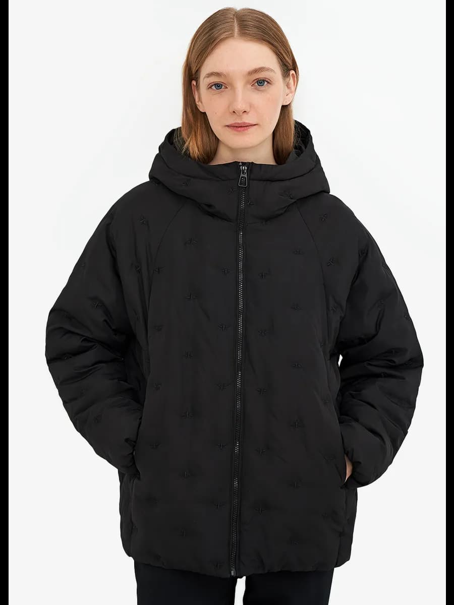 Куртка демисезонная утепленная с капюшоном