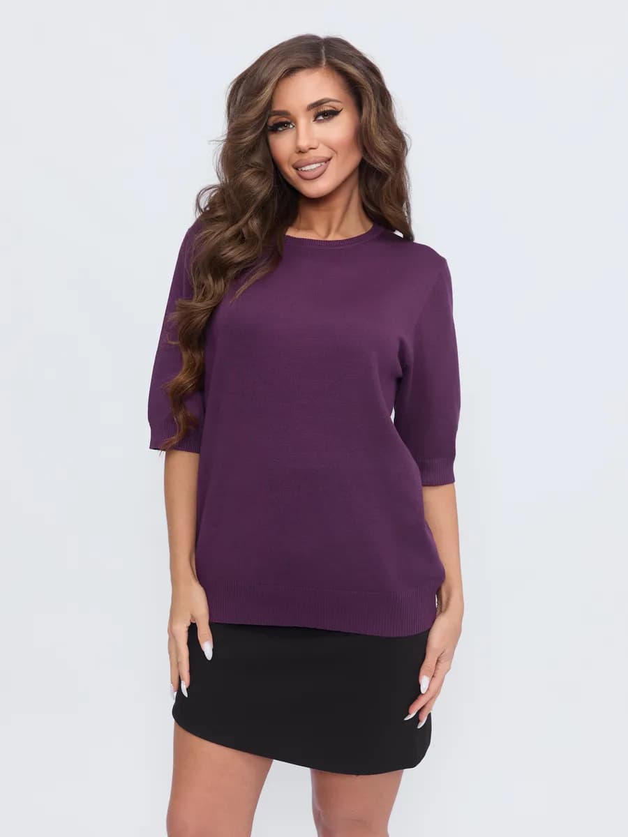 Джемпер Водолазка с коротким рукавом