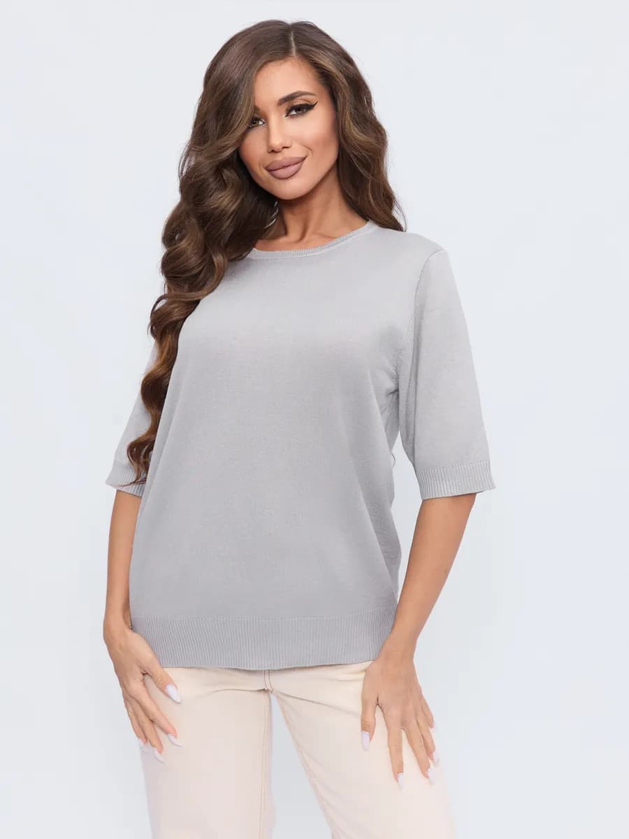 Джемпер Водолазка с коротким рукавом