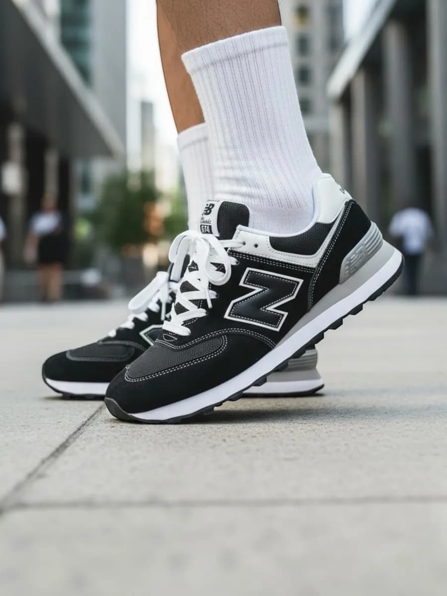 Кроссовки мужские черные