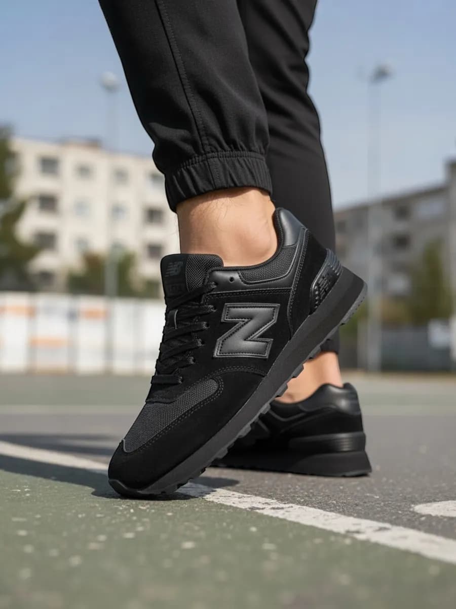 Кроссовки мужские черные