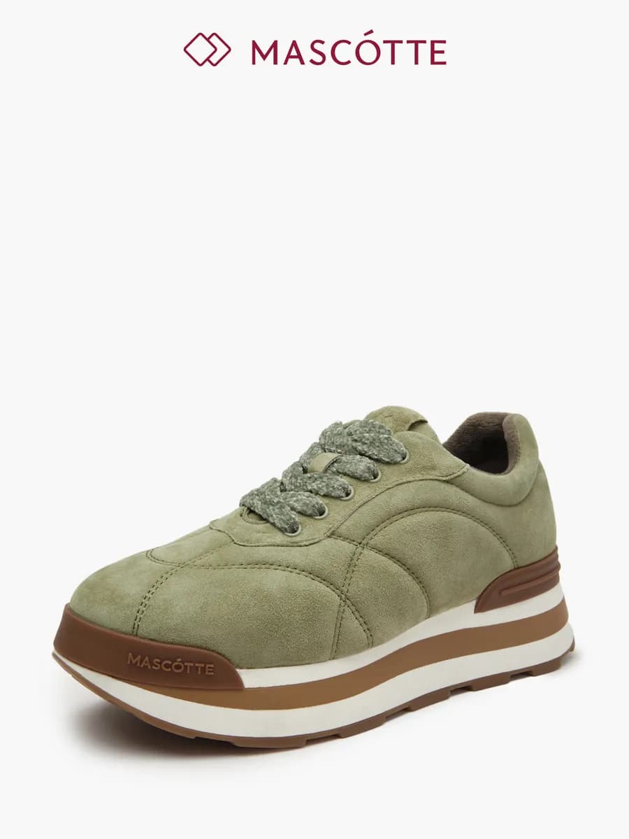 Кроссовки женские на платформе осень