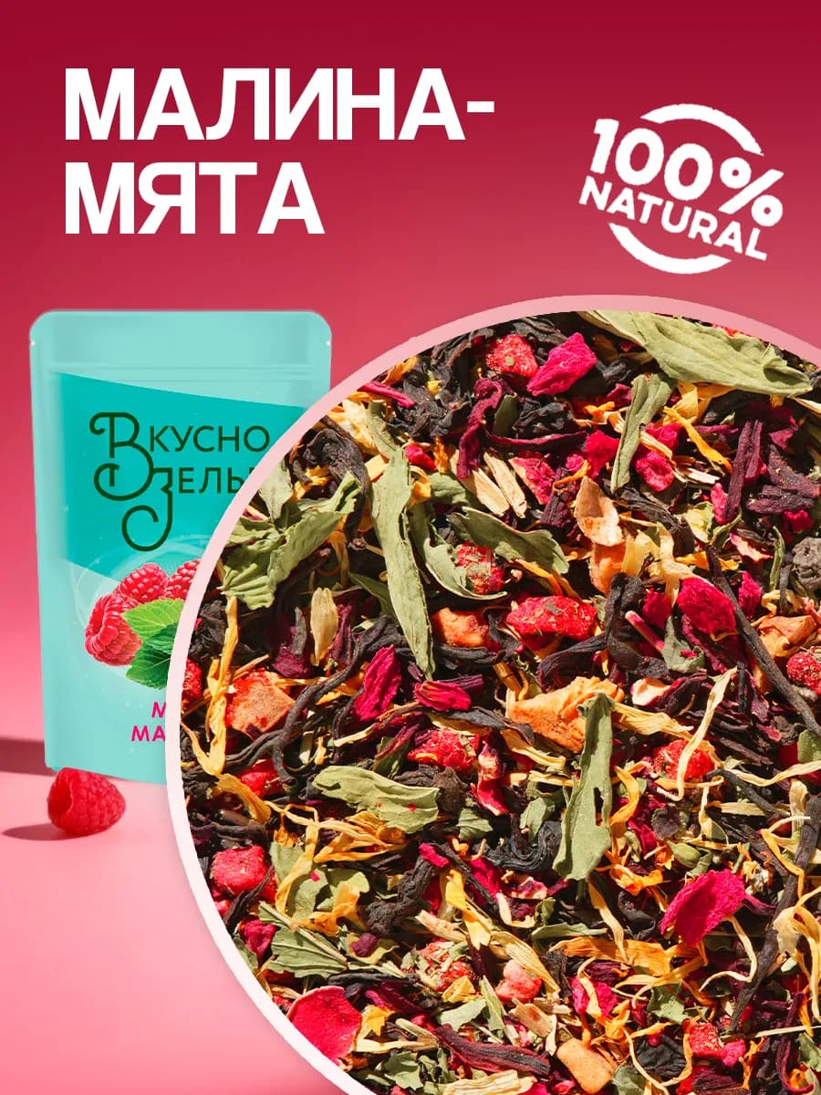 Чай Мята-Малина