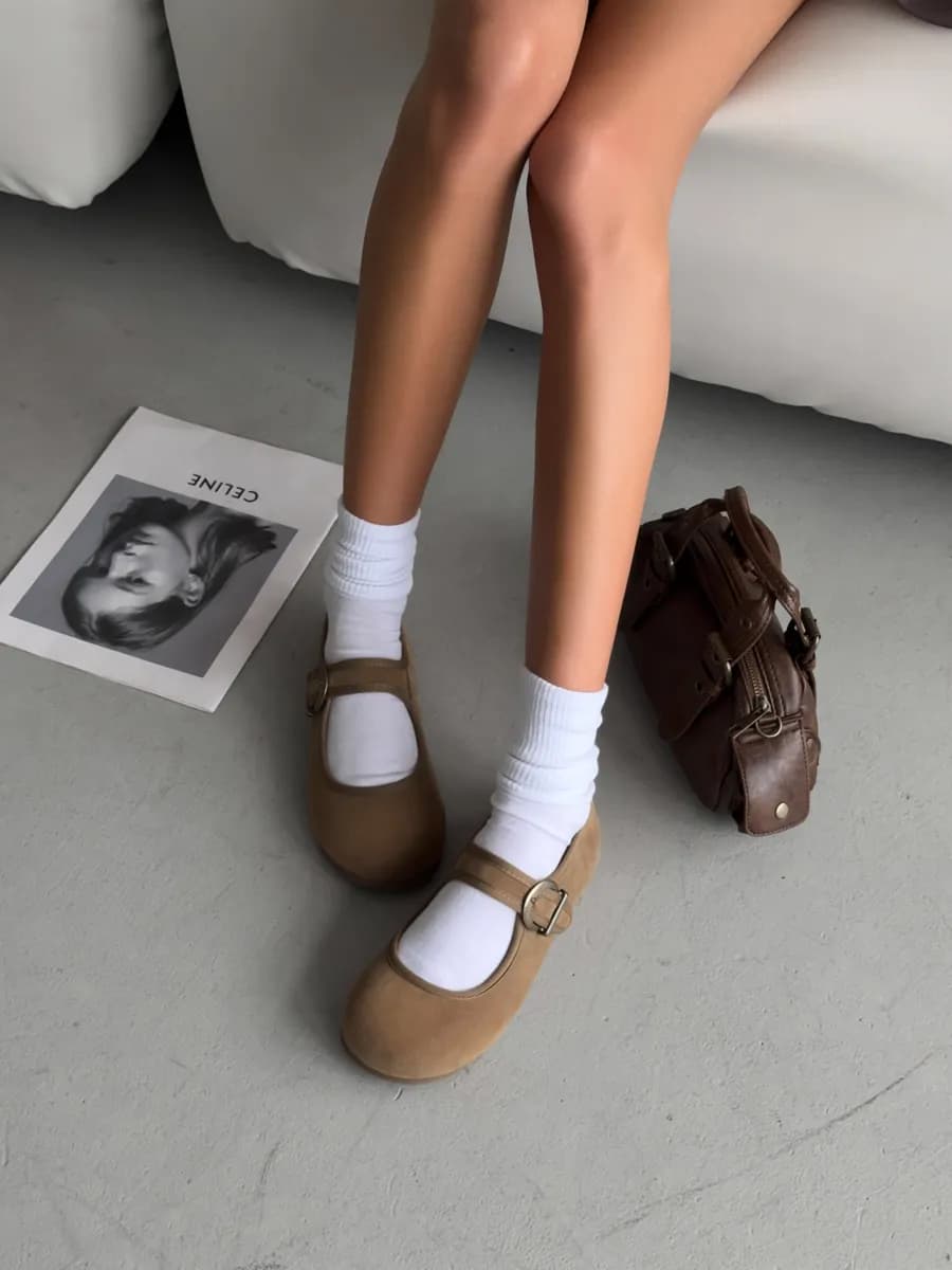 Туфли балетки мери джэйн