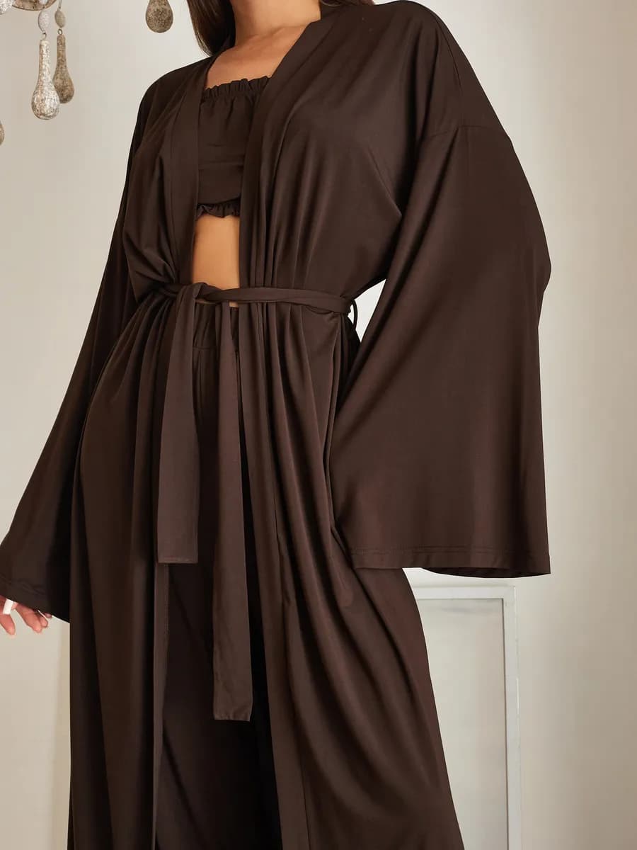 Пижама со штанами тройка