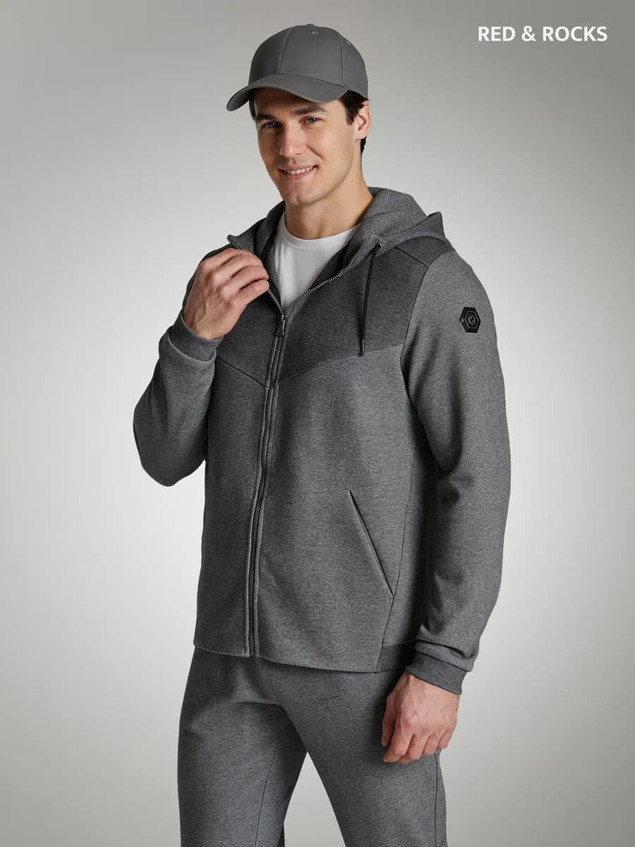 Спортивный костюм мужской премиум интерлок пике