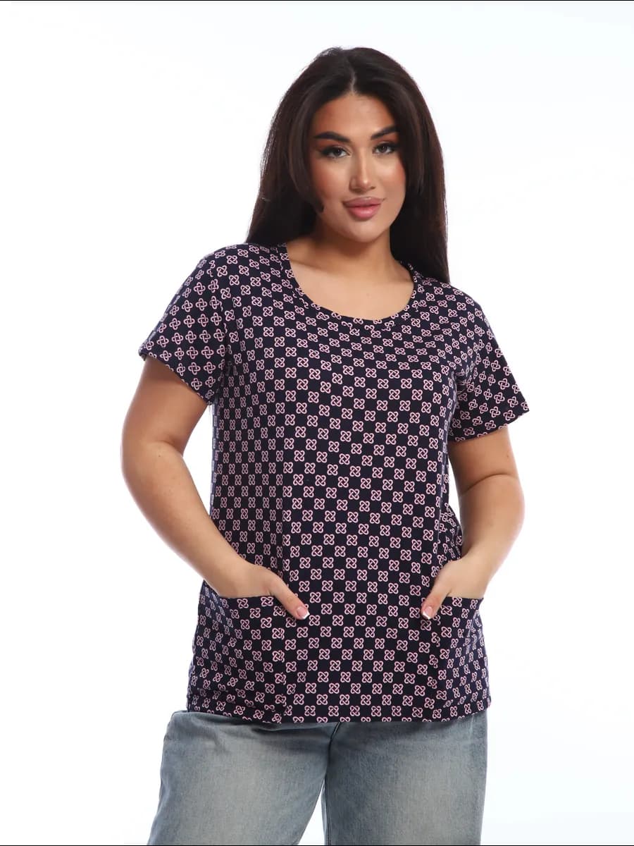 Футболка домашняя с принтом