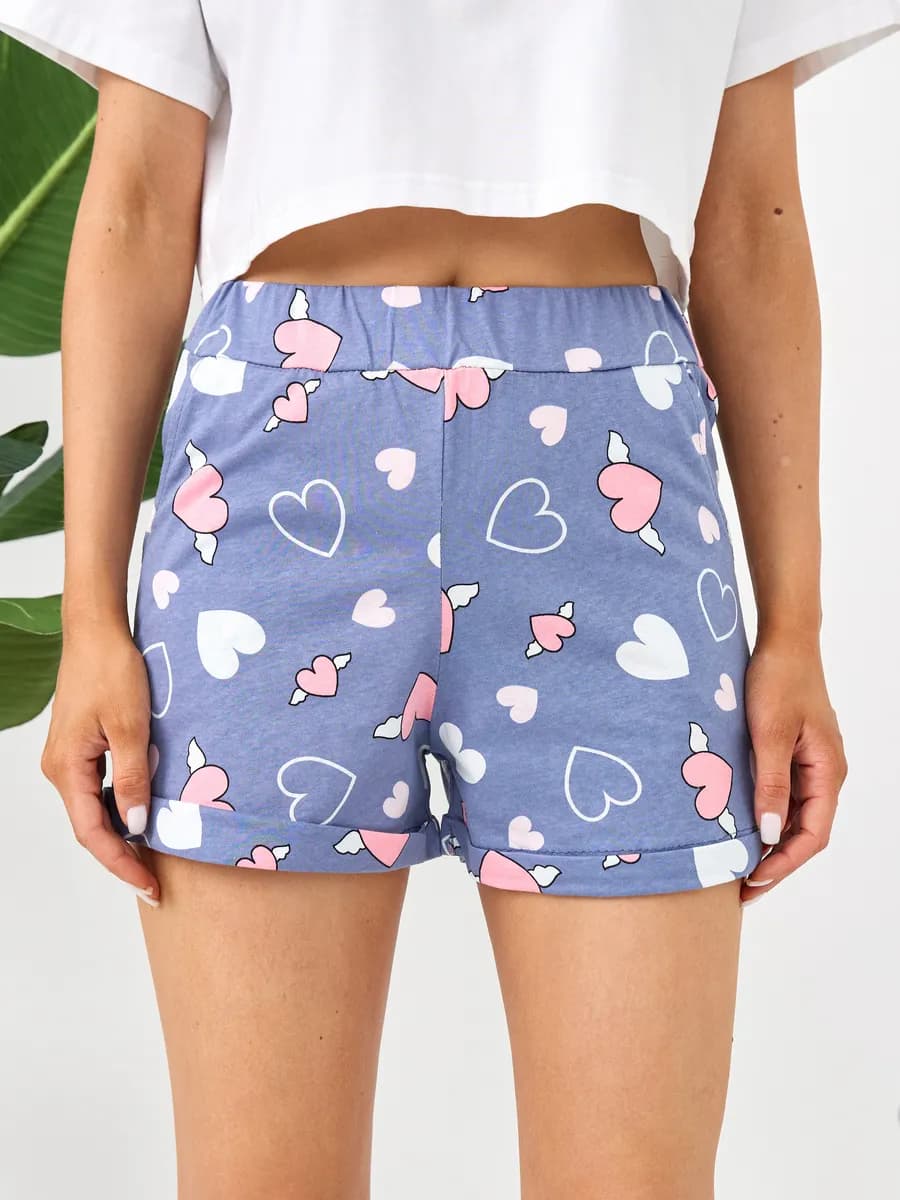 Домашние шорты хлопок короткие