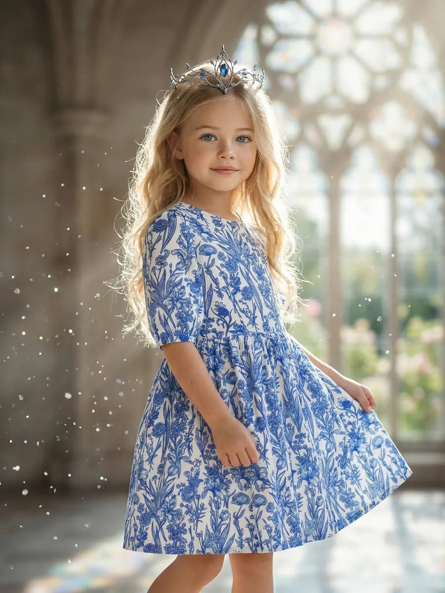 Платье нарядное в садик хлопок 100%