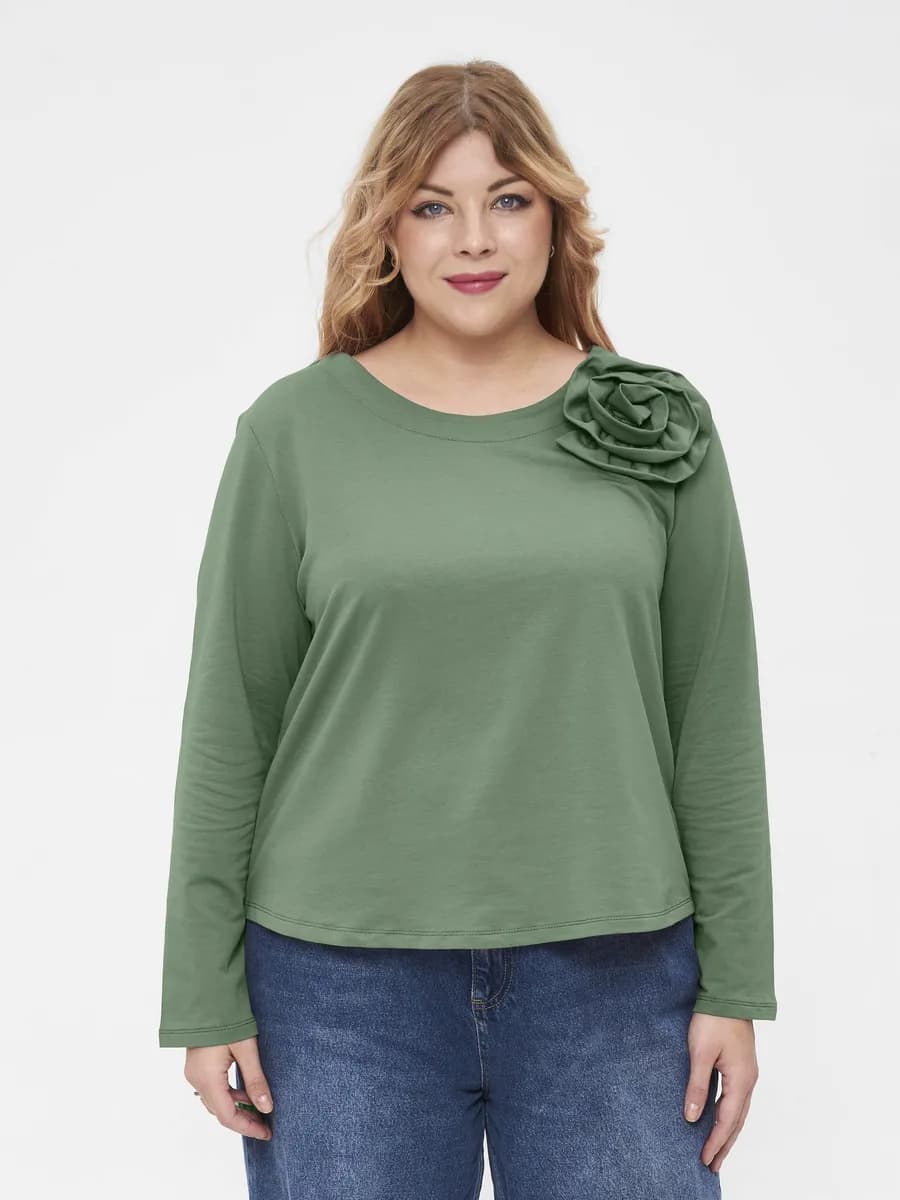 Блузка нарядная больших размеров