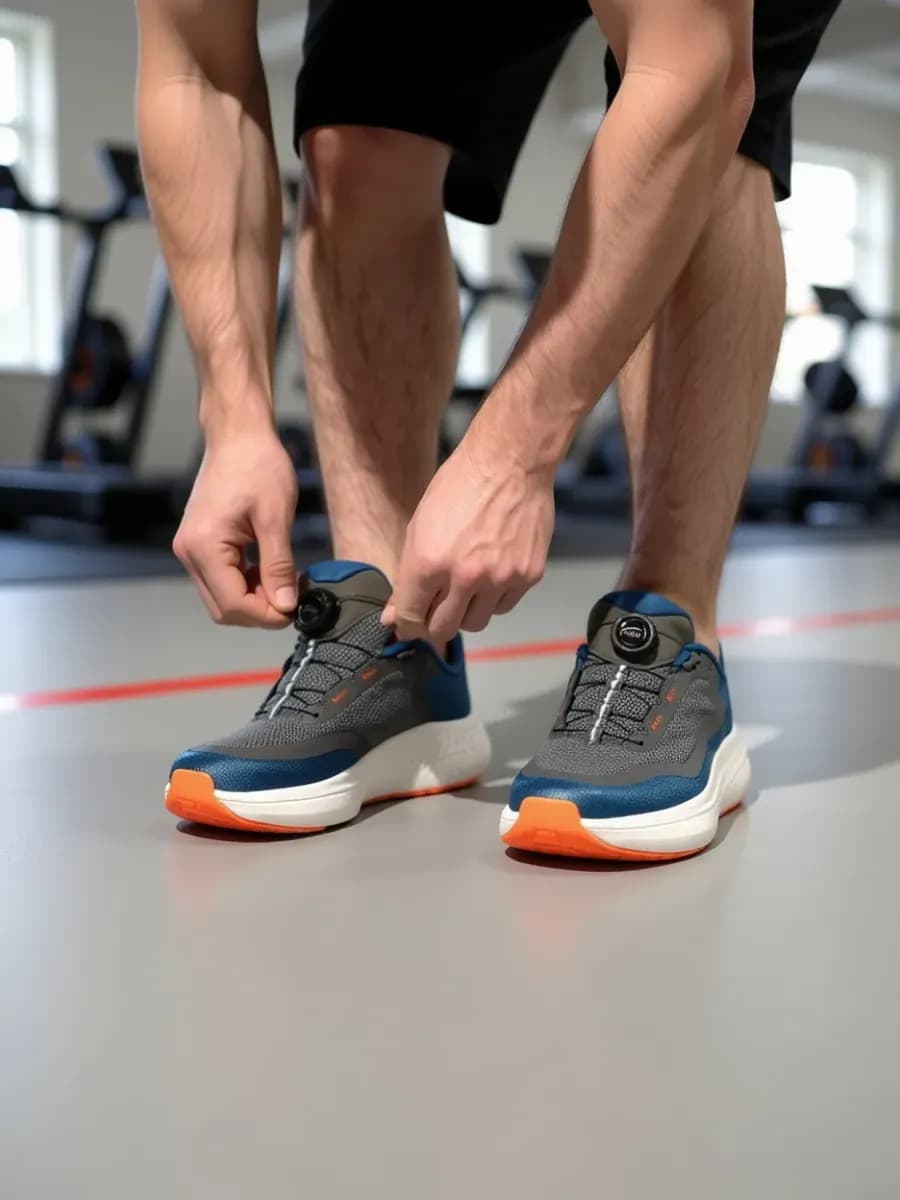 Кроссовки для бега в сетку