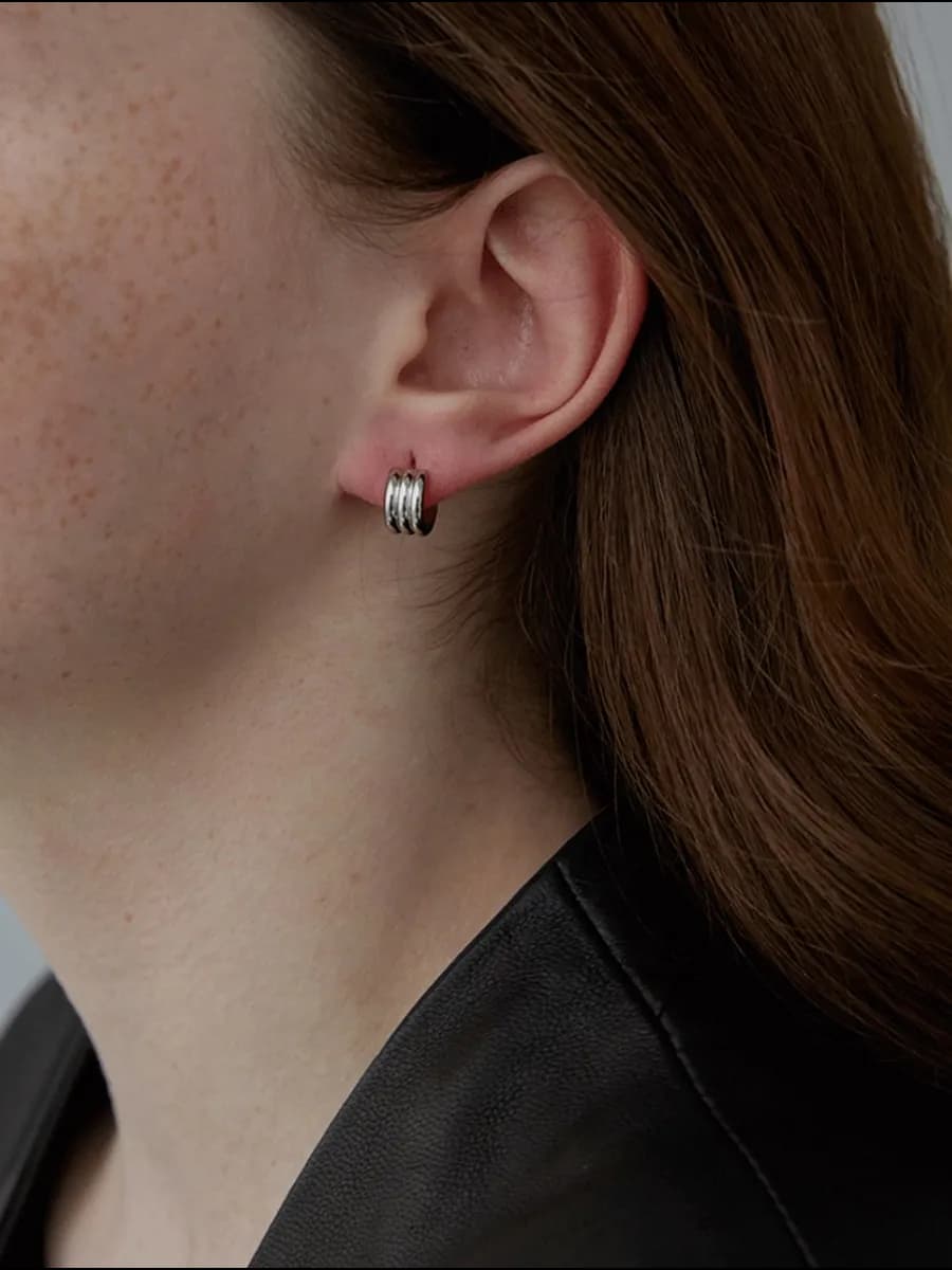 Серьги бижутерия - фото 1