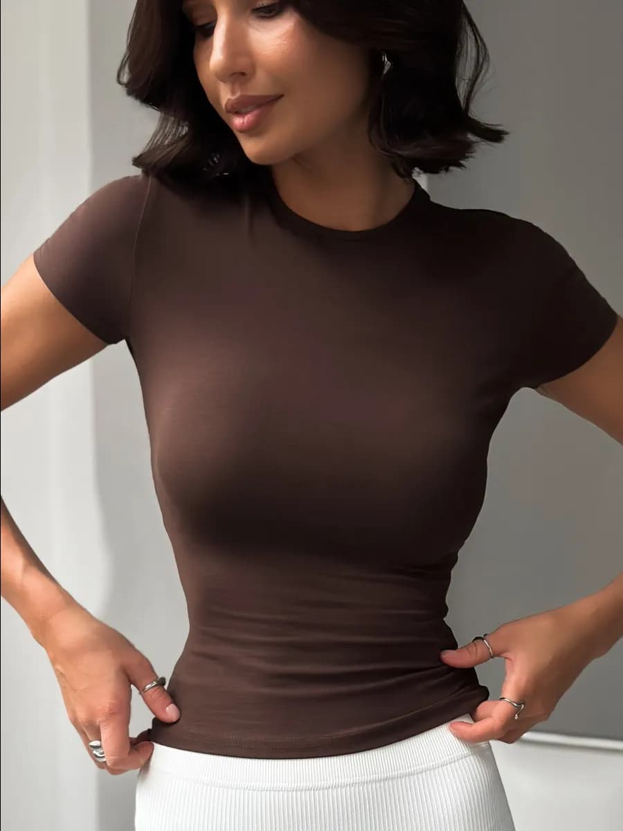 Футболка скимс утягивающая