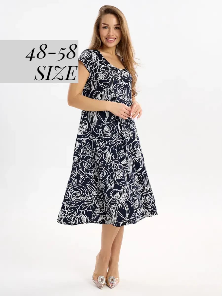 Платье нарядное больших размеров летнее