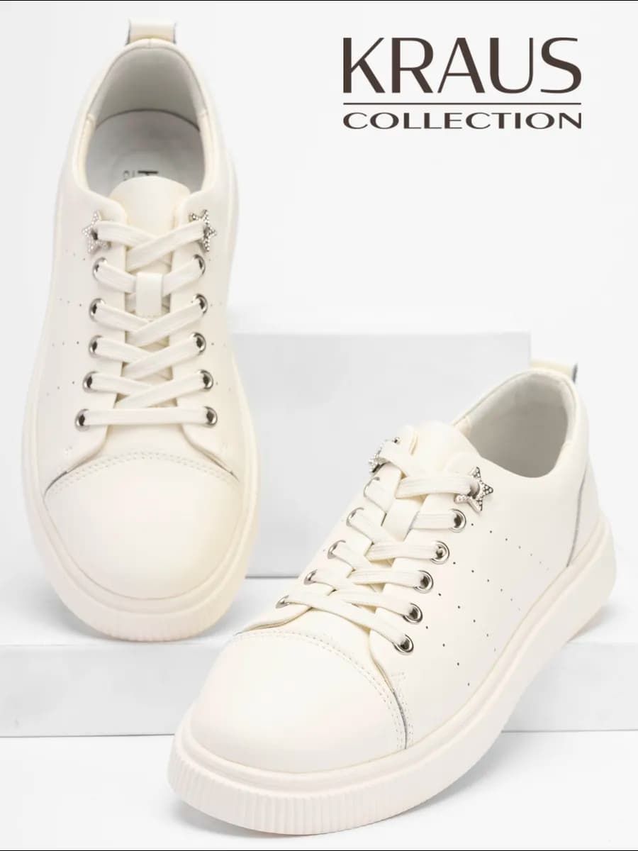 Кеды женские белые