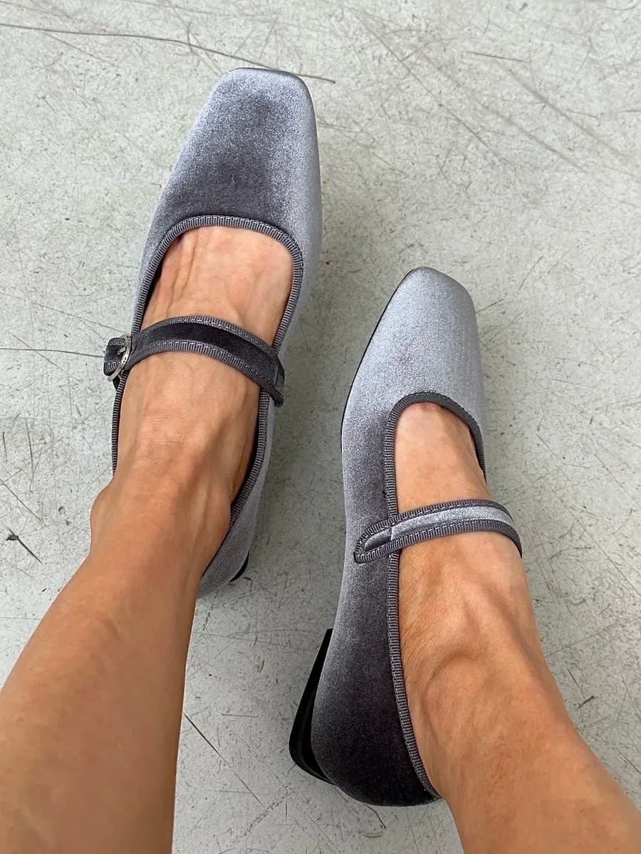 Босоножки летние балетки с закрытым носом