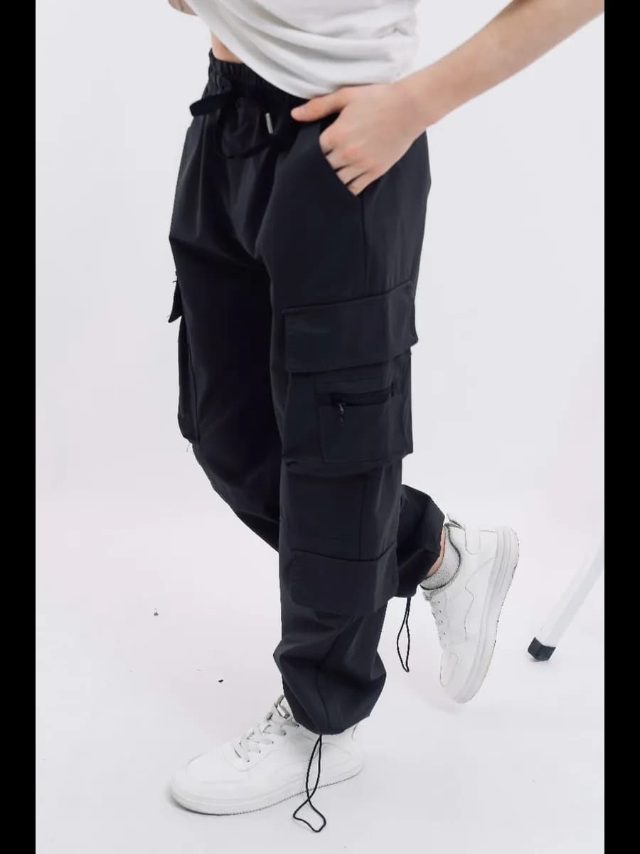 штаны для мальчика - джоггеры на резинке