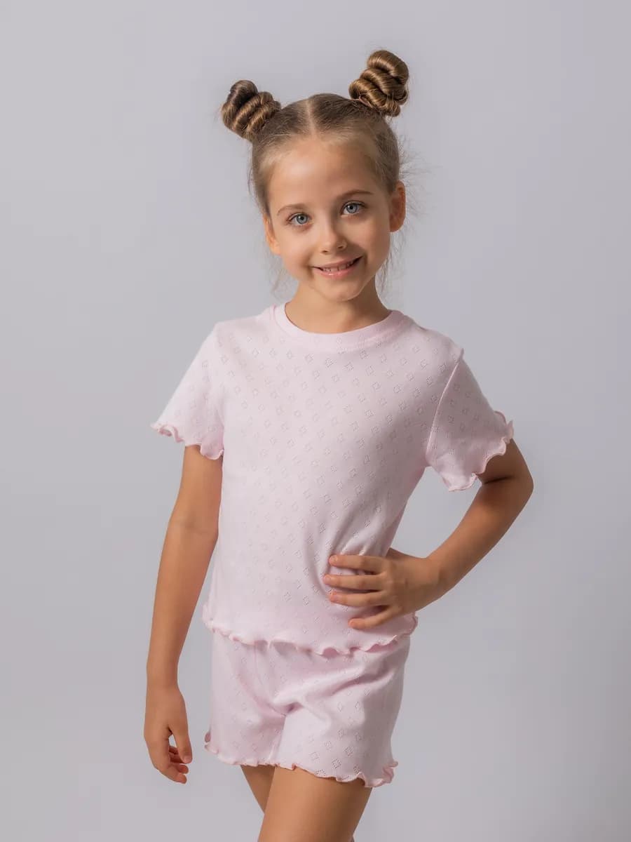 Пижама для девочки с шортами