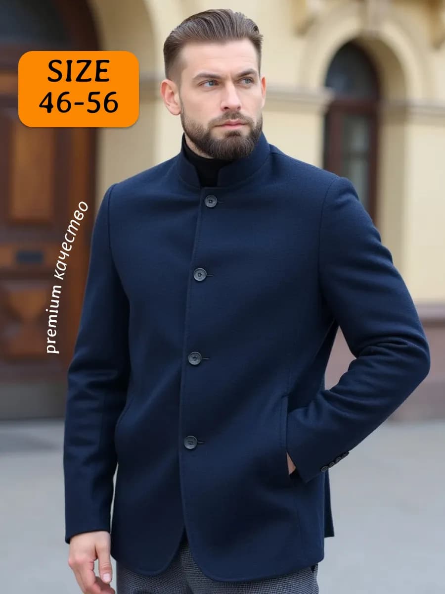 Пальто демисезонное укороченное