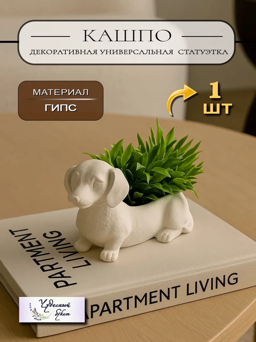 Кашпо органайзер вазочка для цветов и мелочей