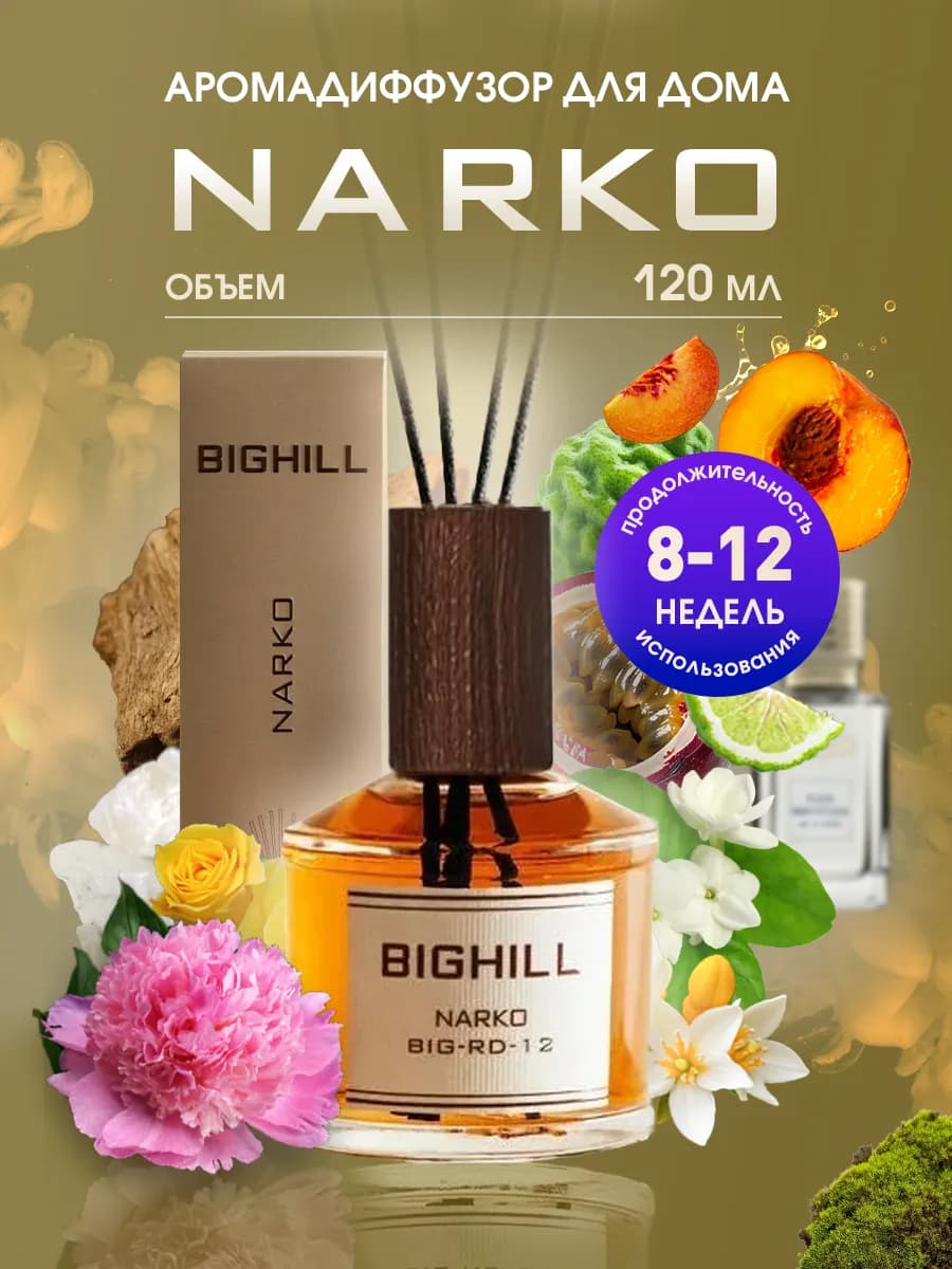Диффузор для дома NARKO BIG - RD- 12 Подарок