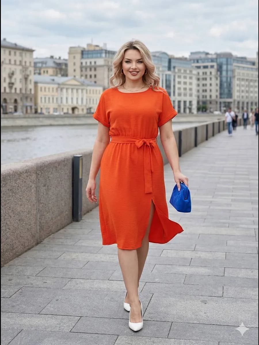 Платье летнее больших размеров