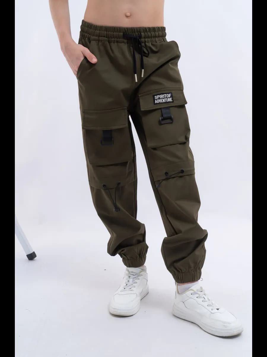 штаны подростковые - джоггеры на резинке