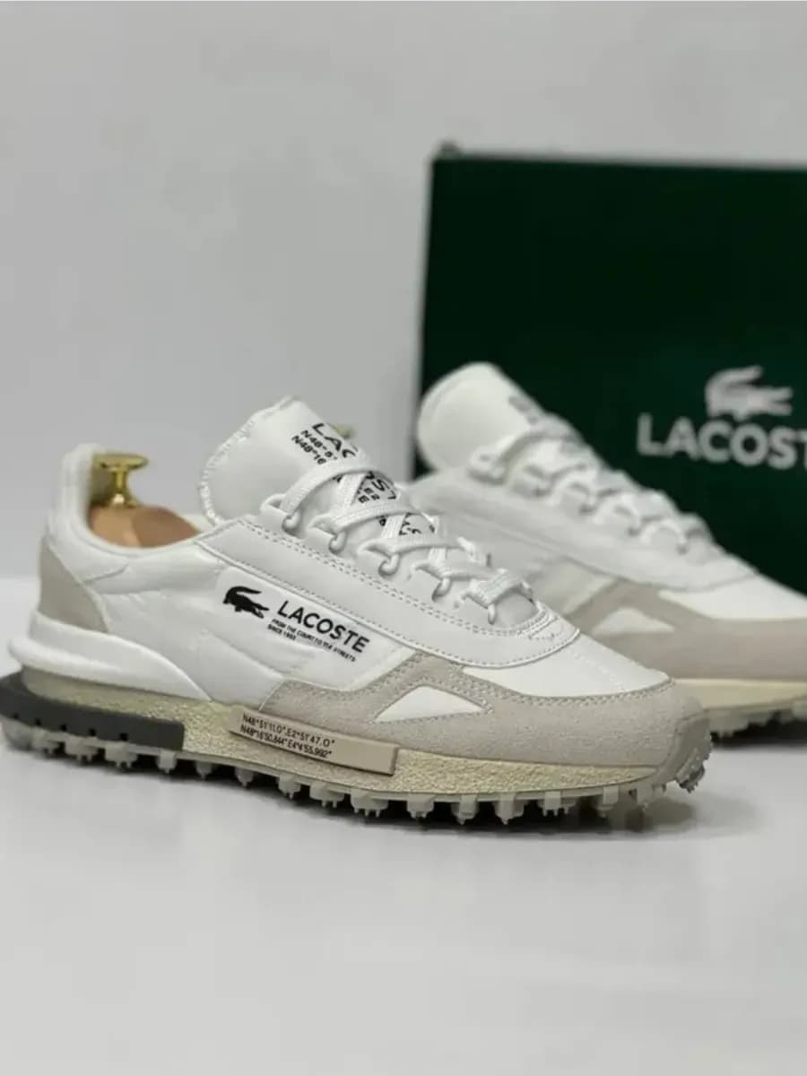 Кроссовки мужские Lacoste Elite Active спортивные дышащие