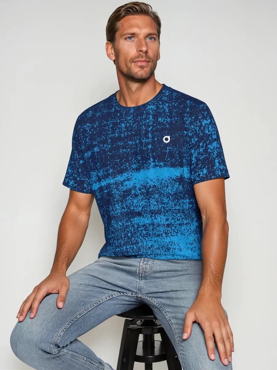 Футболка спортивная для фитнеса и тренировок