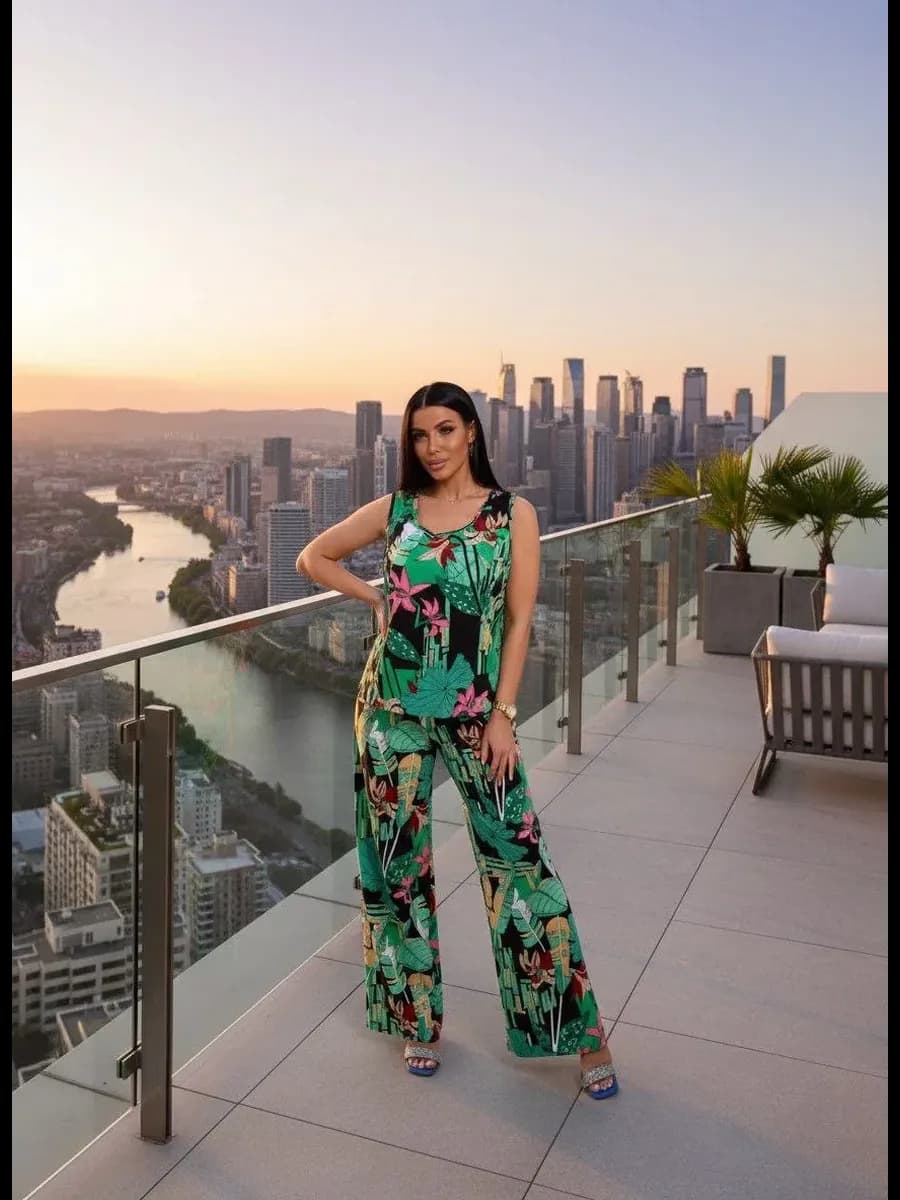 Костюм с брюками домашняя одежда