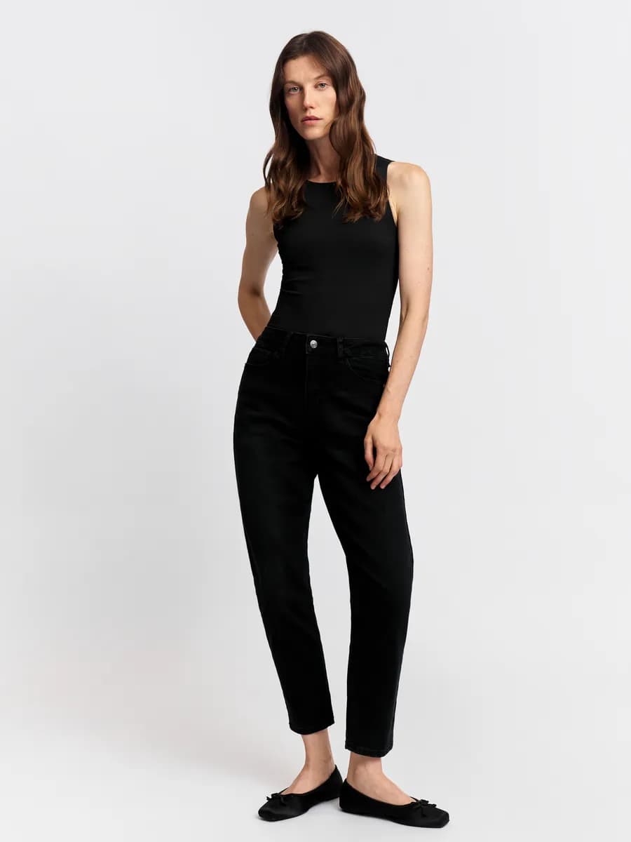 Женские высокие джинсы Mom Comfort