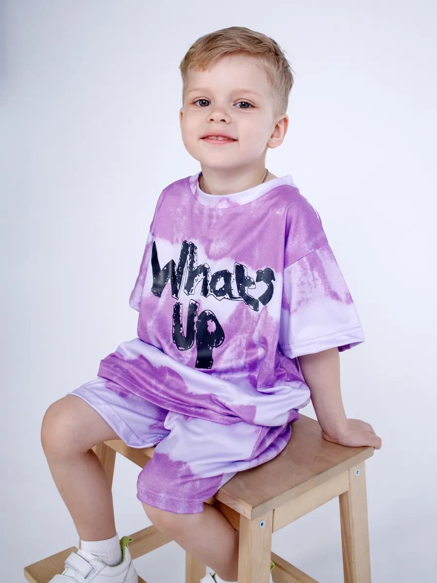 Костюм с шортами летний подростковый