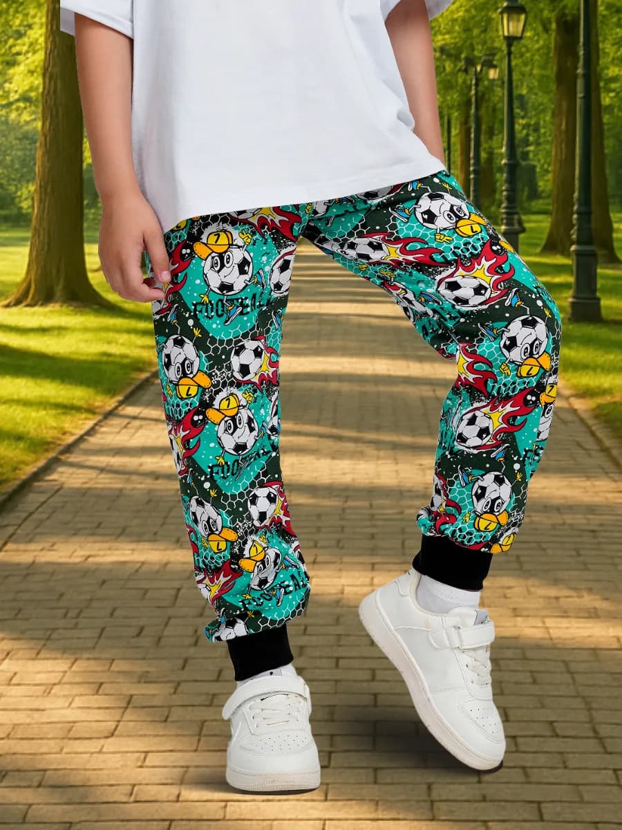 Штаны тонкие трикотажные с манжетами