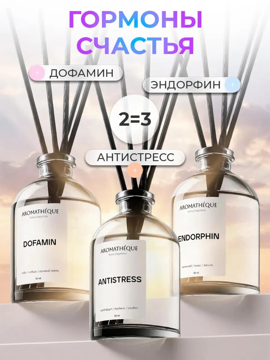 Диффузор для дома с палочками набор