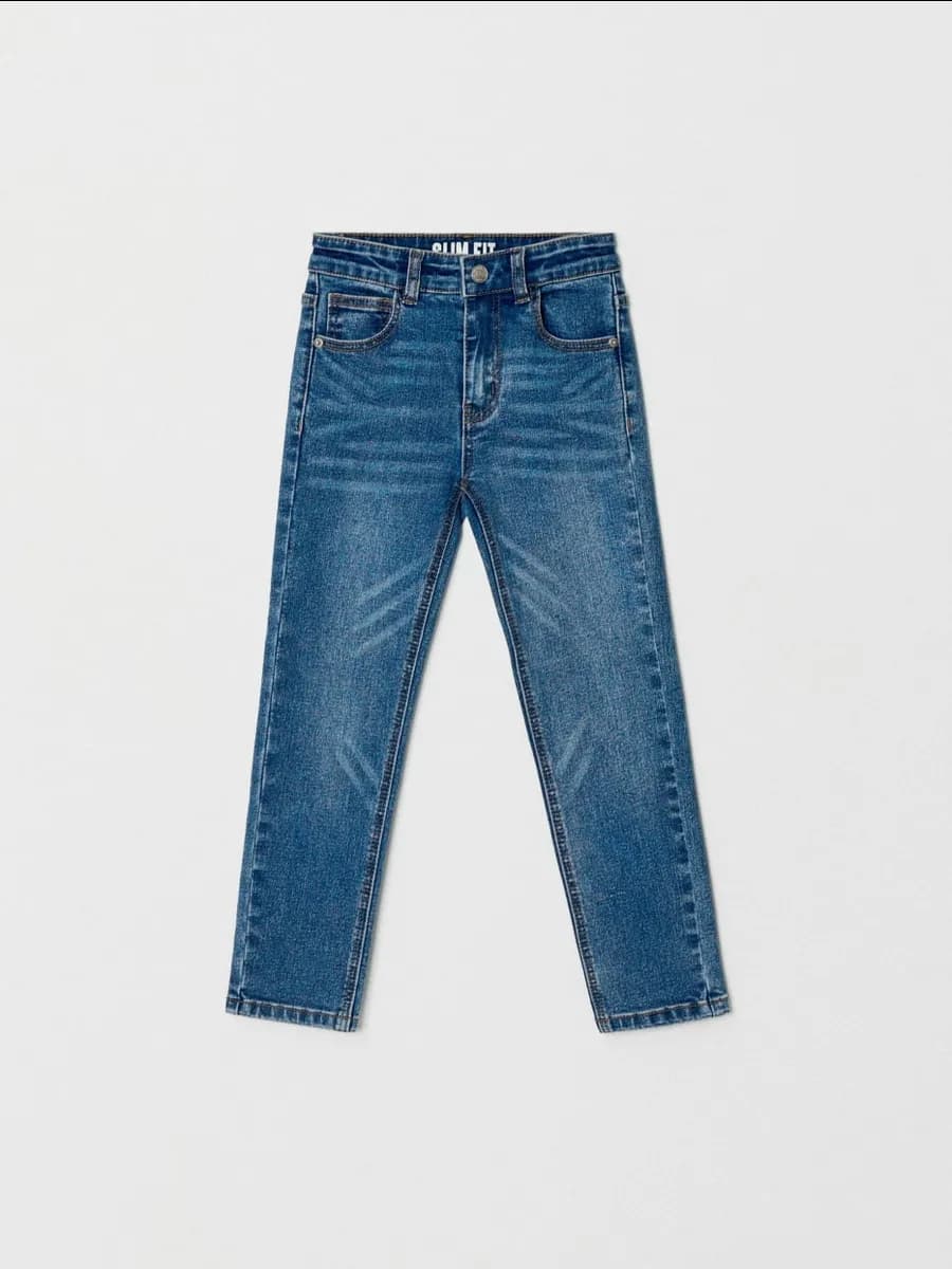 Джинсы Slim fit облегающие узкие - фото 1