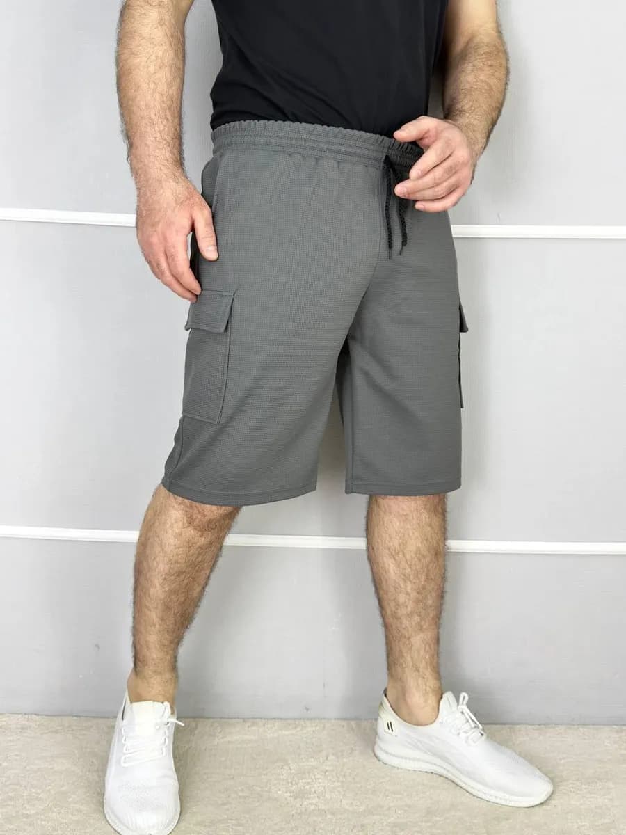Шорты мужские с карманами карго