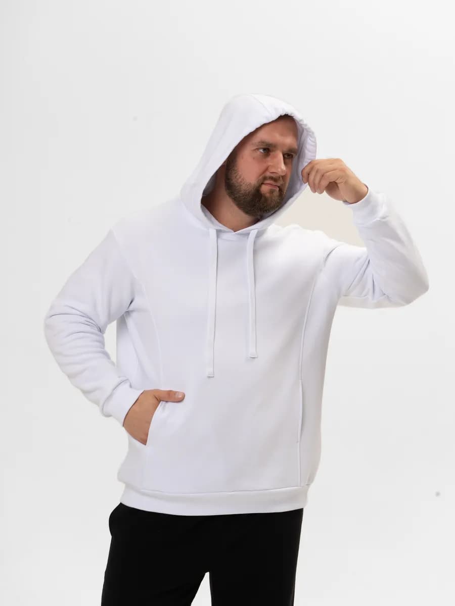 Худи больших размеров мужские с начесом