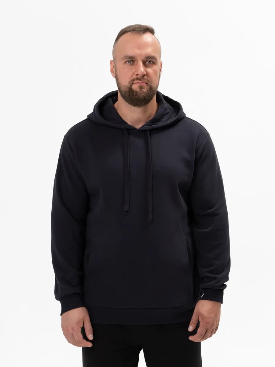 Худи больших размеров мужские с начесом