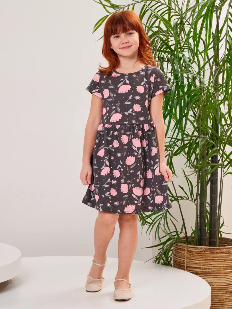 Платье трикотажное