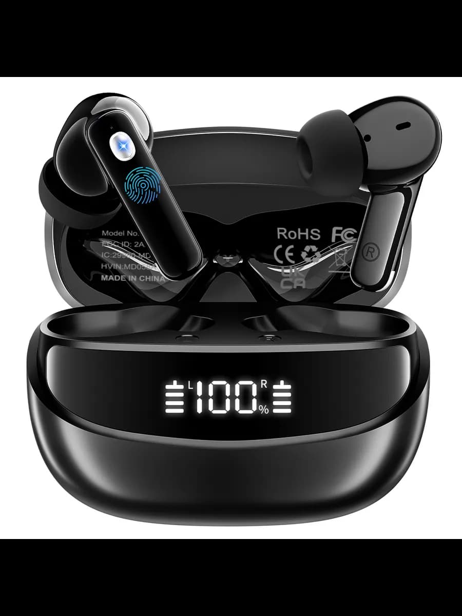 наушники беспроводные для телефона черное