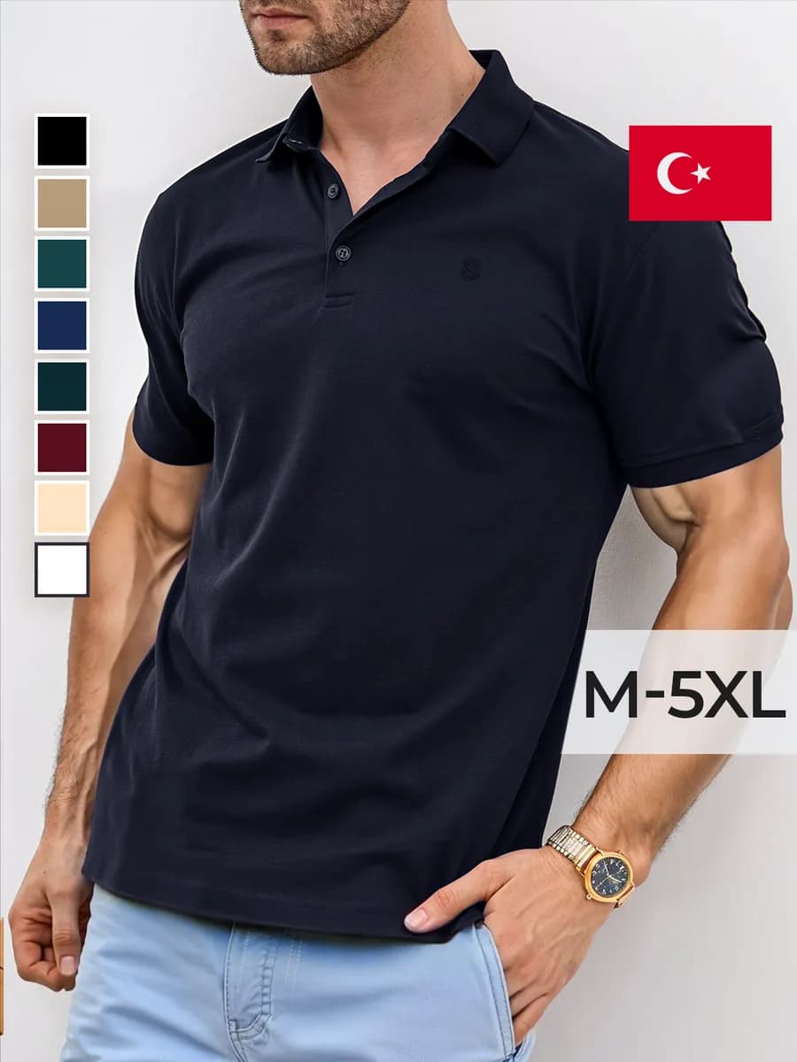 Футболка поло с коротким рукавом